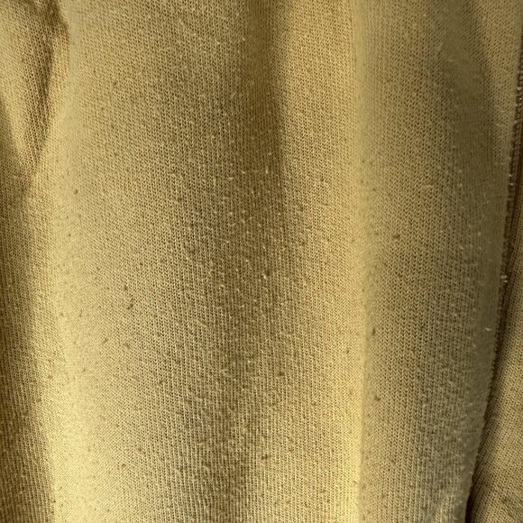 Alo Yoga Pants Mens Medium Yellow Jogger Sweatpants Zip Pockets Made USA - Picture 3 of 9